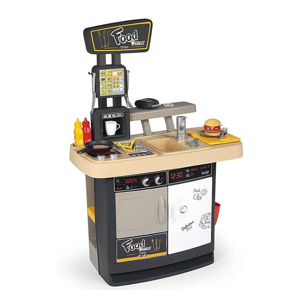 Restaurant Smoby Food Corner negru 3 ani + [1]