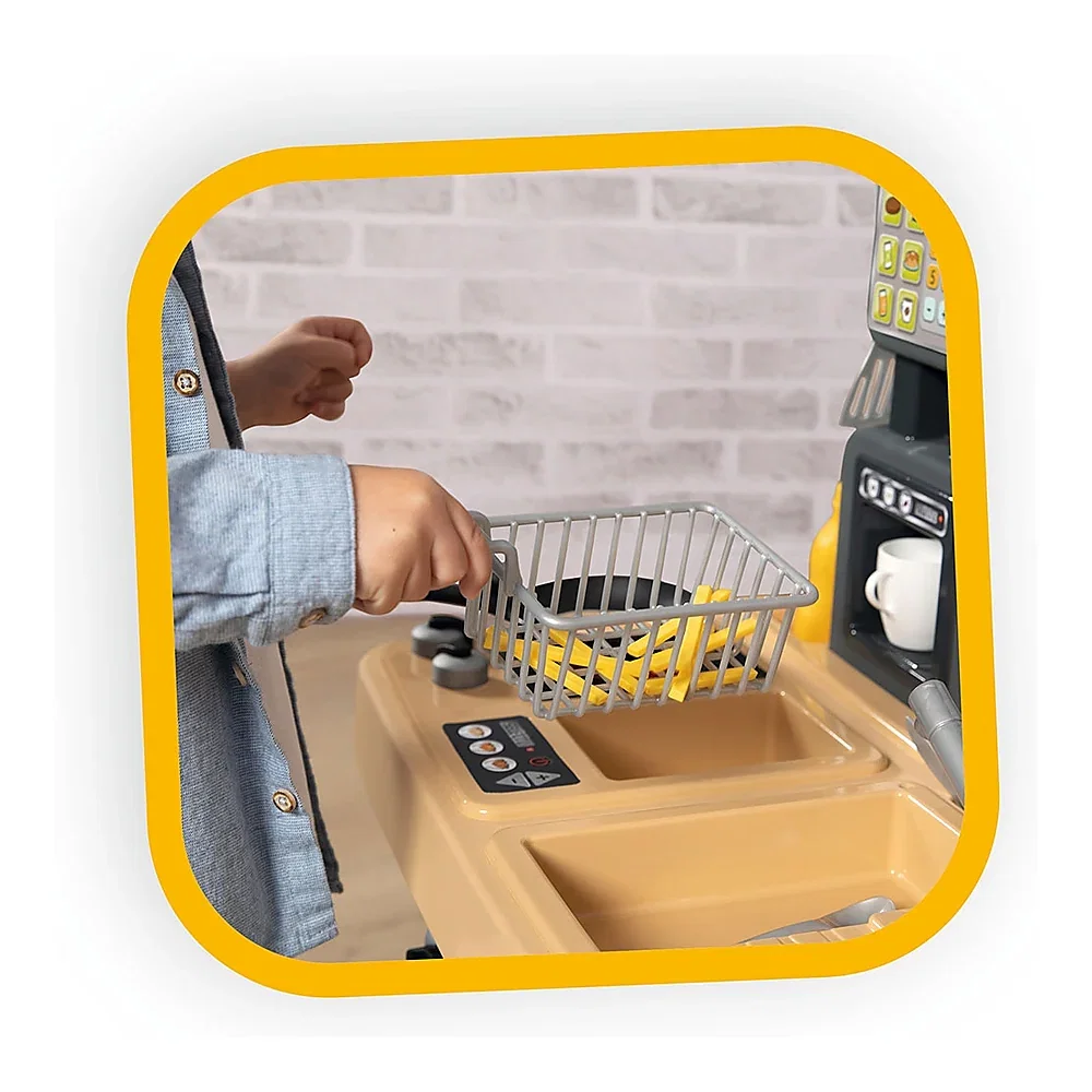 Restaurant Smoby Food Corner negru 3 ani + [7]