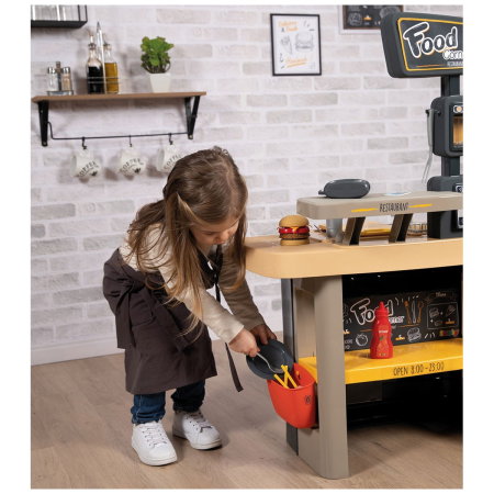 Restaurant Smoby Food Corner negru 3 ani + [18]