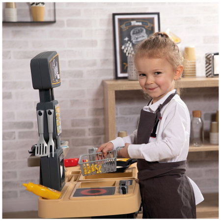 Restaurant Smoby Food Corner negru 3 ani + [16]