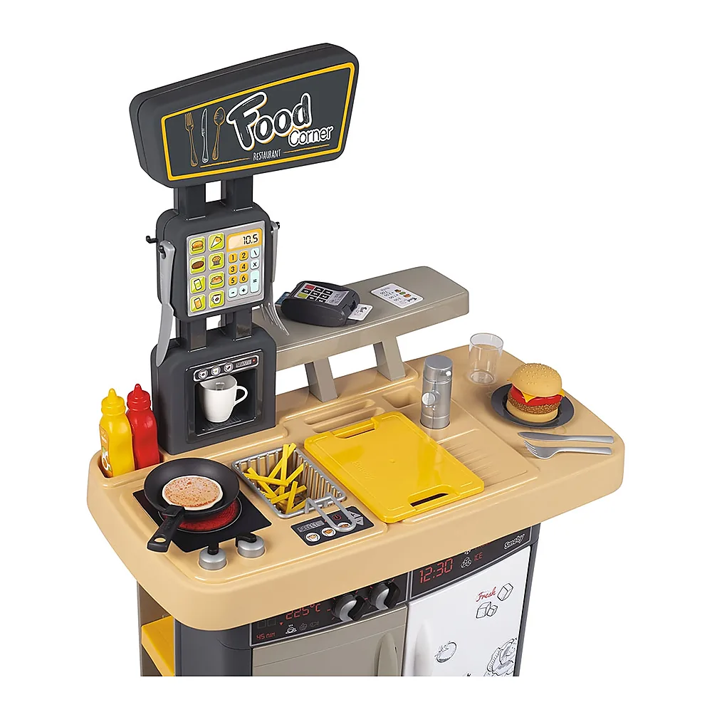 Restaurant Smoby Food Corner negru 3 ani + [4]