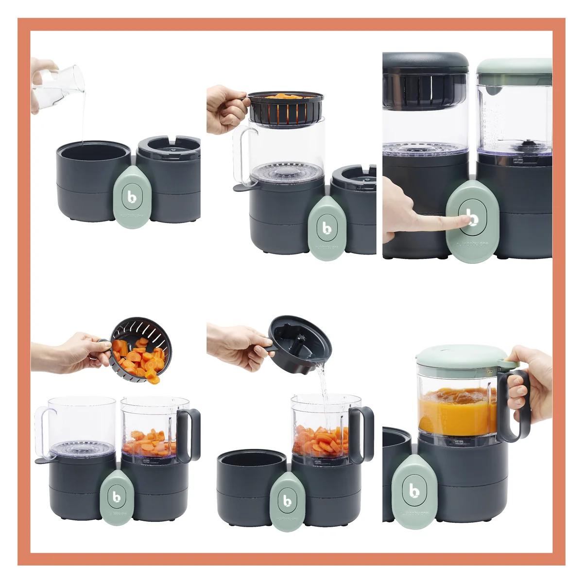 Robot multifunctional 4 in 1 Babymoov Nutribaby ONE 4 luni [7]