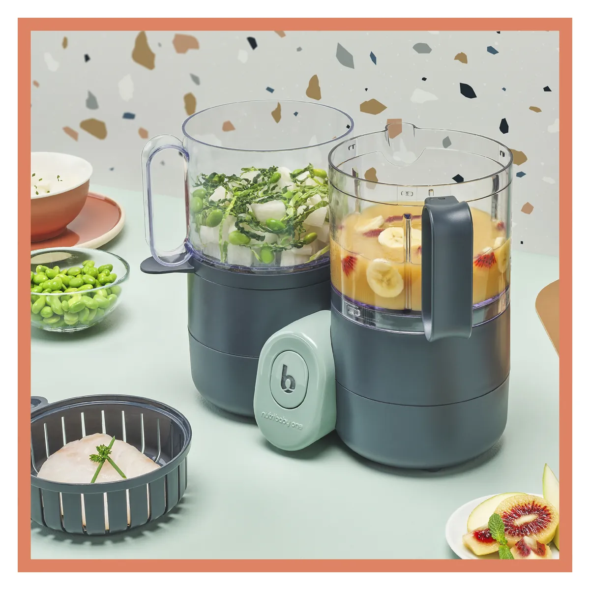 Robot multifunctional 4 in 1 Babymoov Nutribaby ONE 4 luni [10]