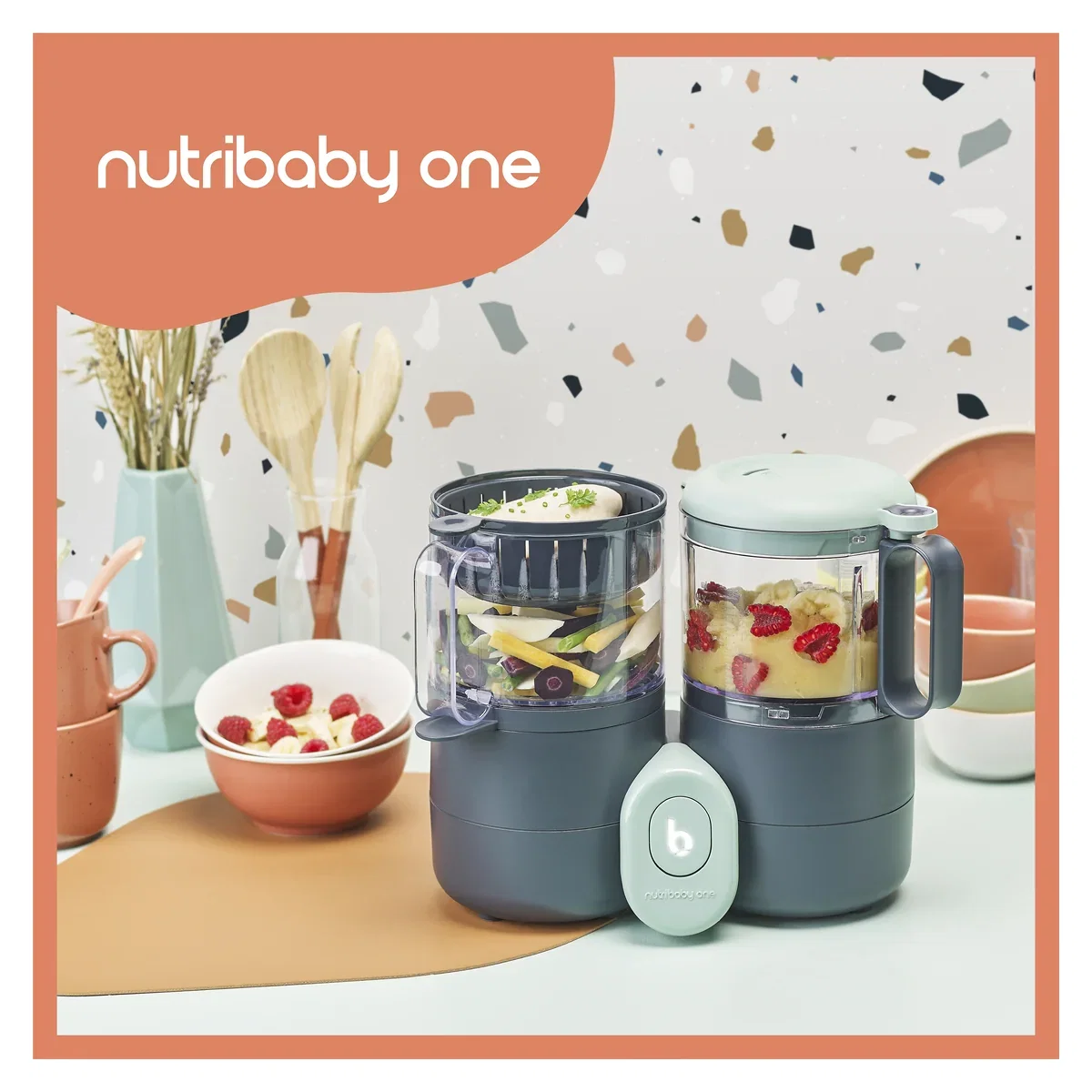 Robot multifunctional 4 in 1 Babymoov Nutribaby ONE 4 luni [5]