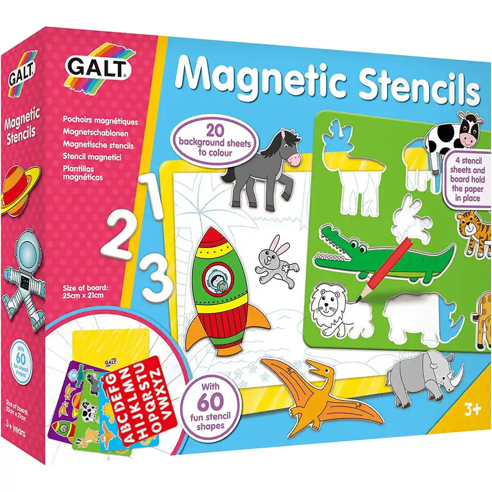 Arta si creativitate - Sabloane magnetice Galt 3 ani +