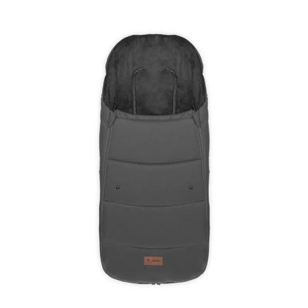 Sac de iarna, Jane, Dart, Pentru carucior, Universal, 13 x 45 x 93 cm, Material exterior hidrofug, Coal [1]