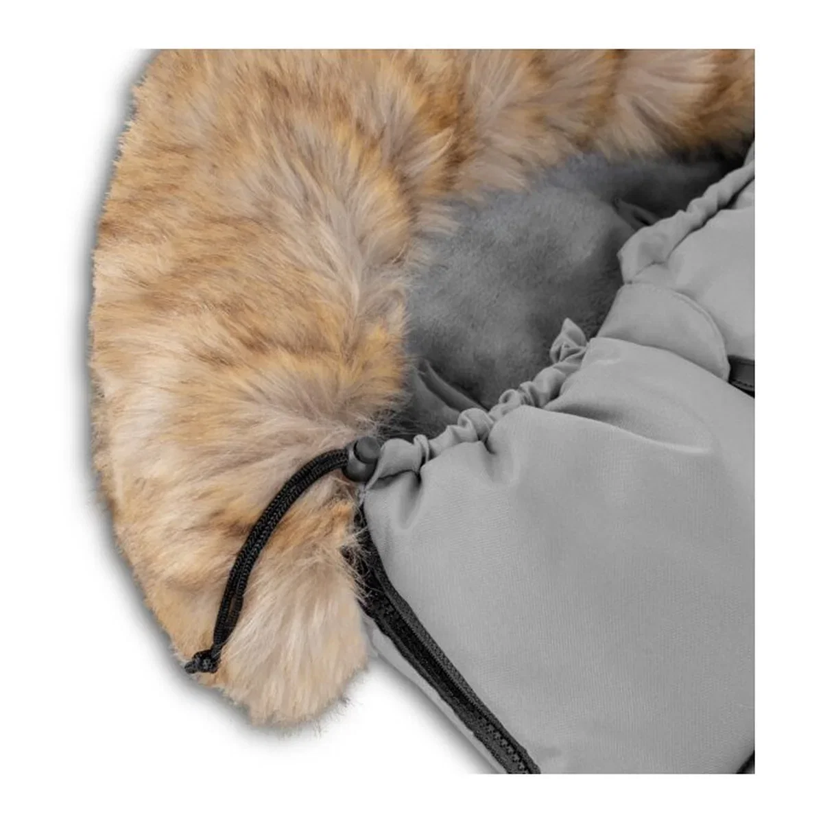 Sac de iarna, Lionelo, Frode, Pentru carucior, 90x45 cm, Impermeabil, Universal, Gri [11]
