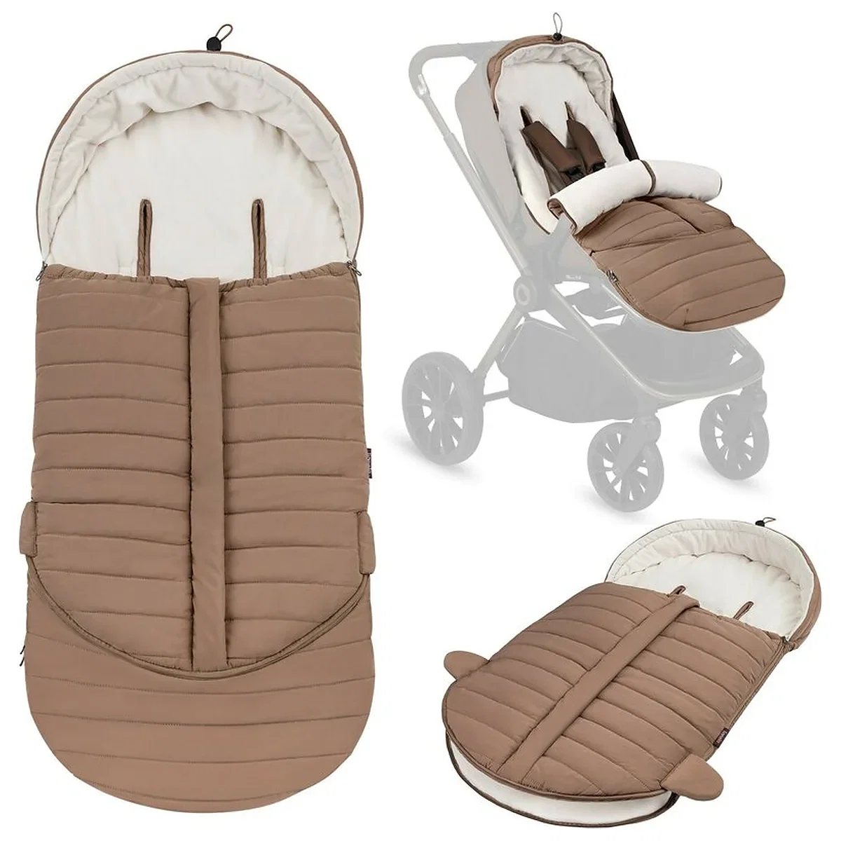 Sac de iarna, Lionelo, Oli, Pentru carucior, landou sau scaun auto, 101x45 cm, Impermeabil, Rezistent pana la -20 [2]