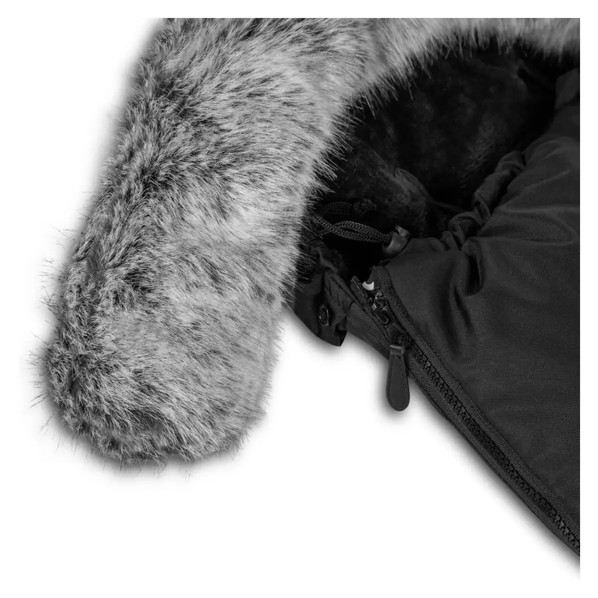 Sac de iarna pentru carucior Frode, 90x45 cm, Impermeabil, Universal, Negru Lionelo [12]