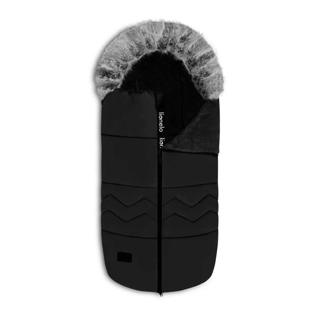 Sac de iarna pentru carucior Frode, 90x45 cm, Impermeabil, Universal, Negru Lionelo [4]