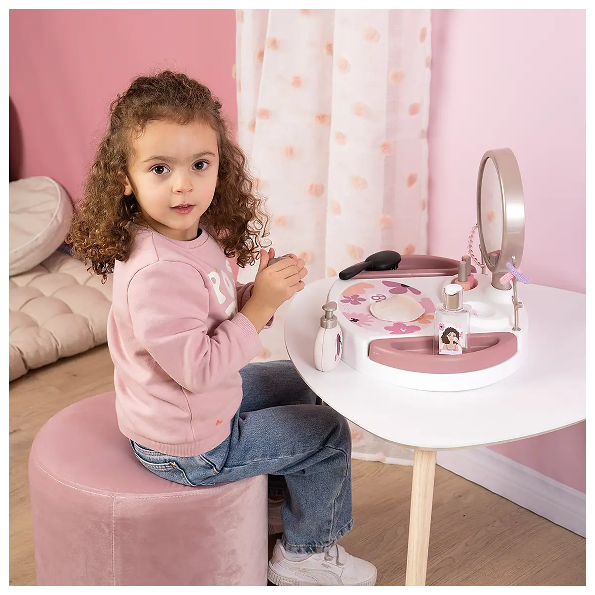 Salon de infrumusetare Smoby My Beauty Studio cu 15 accesorii 3 ani + [3]