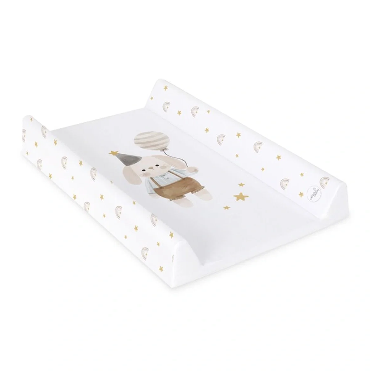 Saltea de infasat, Ceba Baby, Ultra Light, 50x70 cm, Atasabila la patut, Fara BPA, 0 luni+, Birthday Bunny [1]