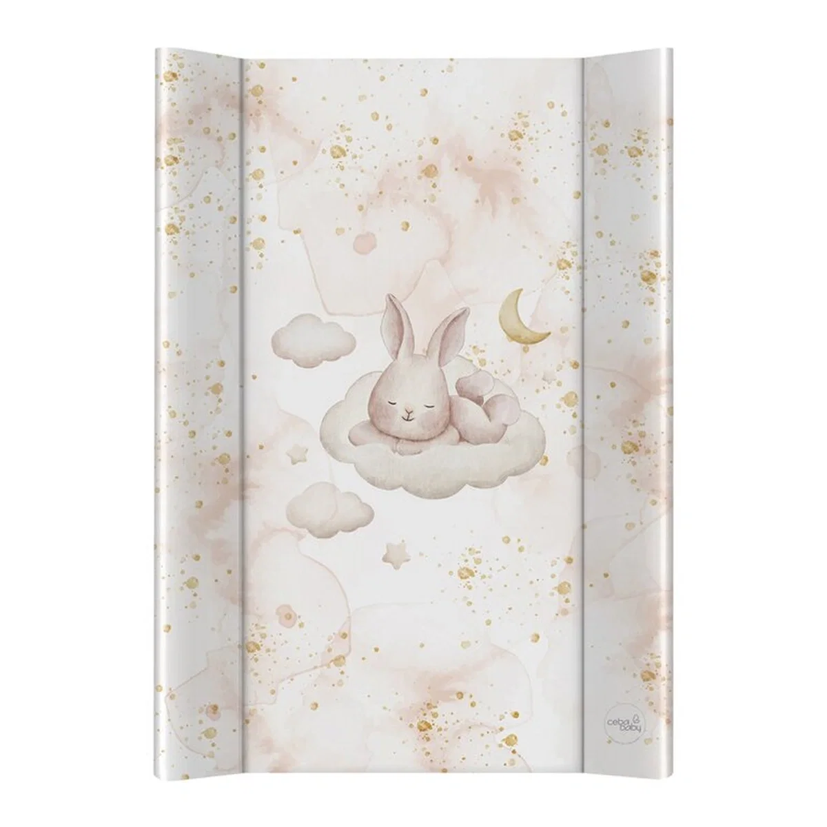 Saltelute de infasat - Saltea de infasat, Ceba Baby, Ultra Light, 50x70 cm, Atasabila la patut, Fara BPA, 0 luni+, Sleepy Bunny