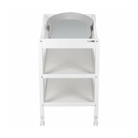 Saltea de infasat, FreeON, Prestige, Moale, Utilizabila si fara husa, Design ergonomic, Spuma PU, 70x44.5x11 cm, Fara BPA, 0 luni+, Grey [3]