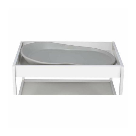 Saltea de infasat, FreeON, Prestige, Moale, Utilizabila si fara husa, Design ergonomic, Spuma PU, 70x44.5x11 cm, Fara BPA, 0 luni+, Grey [4]