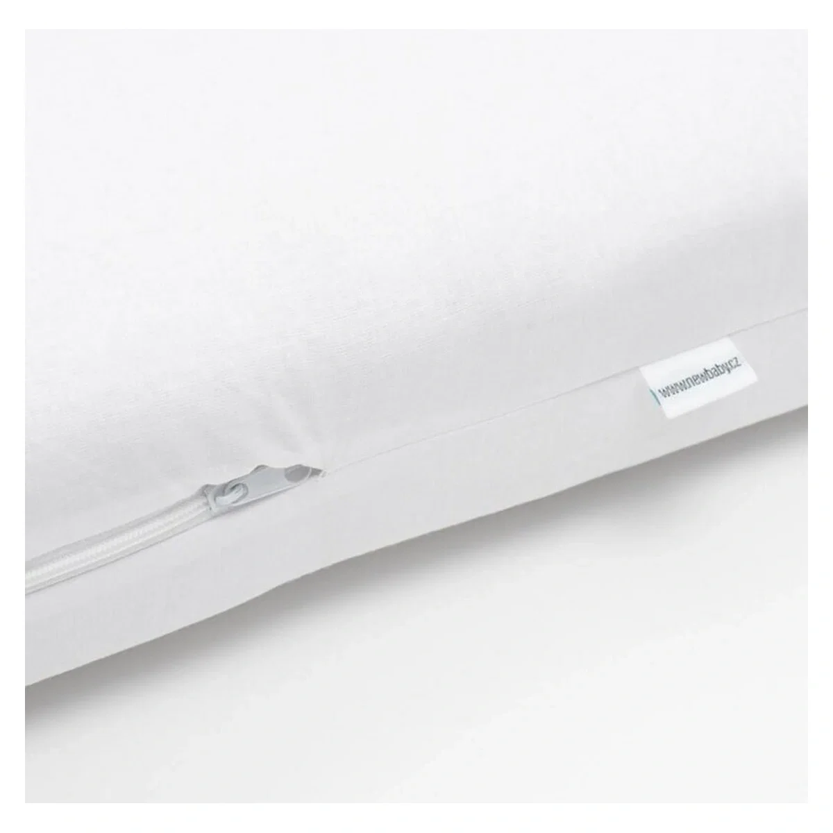 Saltea patut bebe, New Baby, Basic, Din spuma, Cu husa detasabila, 120x60x5 cm, 0 luni+, White [1]