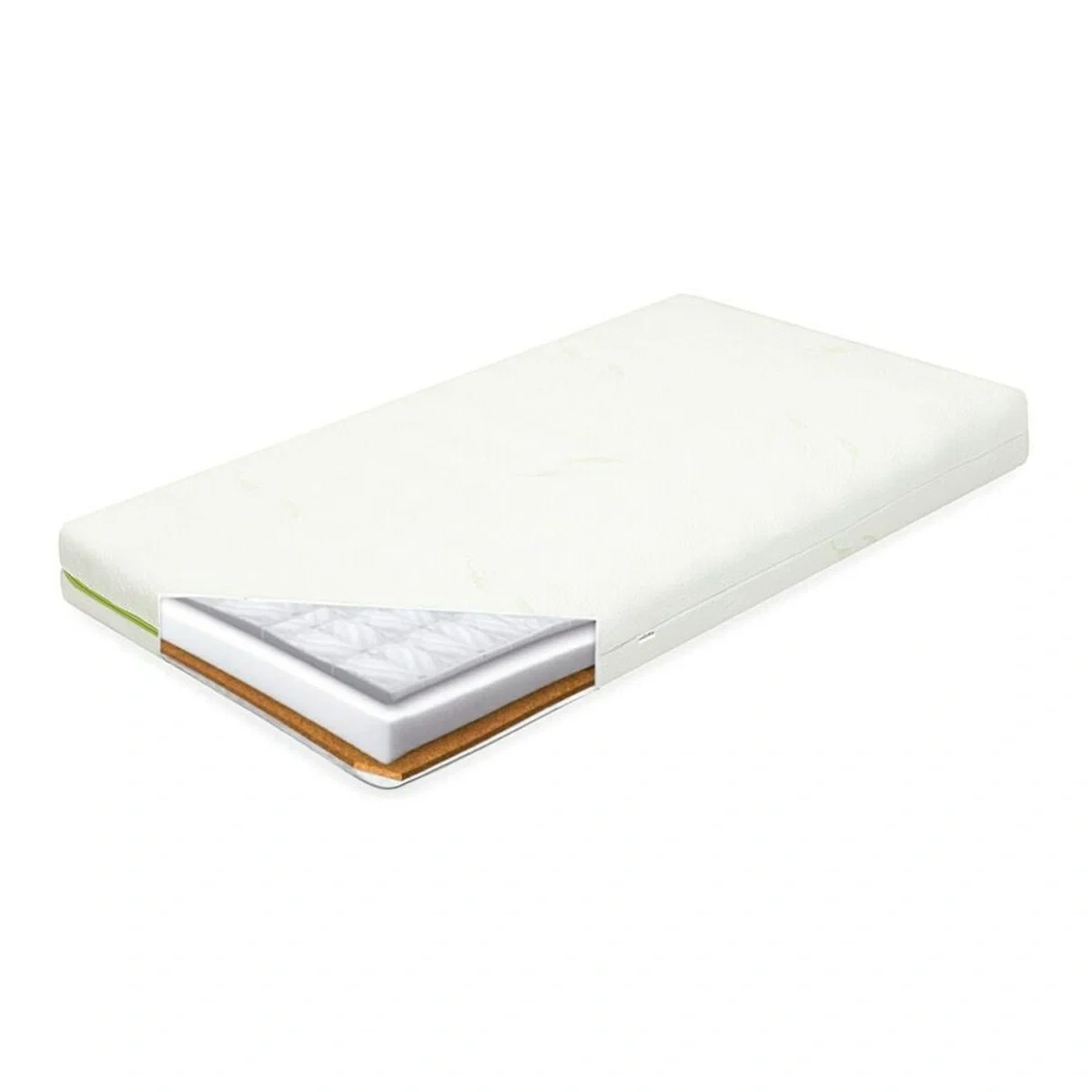 Saltele patuturi - Saltea pentru patut, New Baby, Classy, 120x60x11 cm, Cu Aloe Vera, Compozitie Hrisca-Spuma-Cocos, Hipoalergenica si