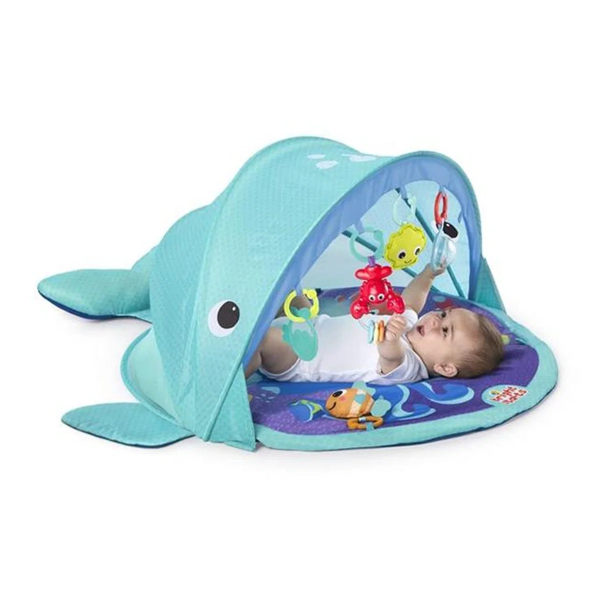 Jucarii bebelusi - Salteluta de activitati Explore & Go Whale Bright Starts