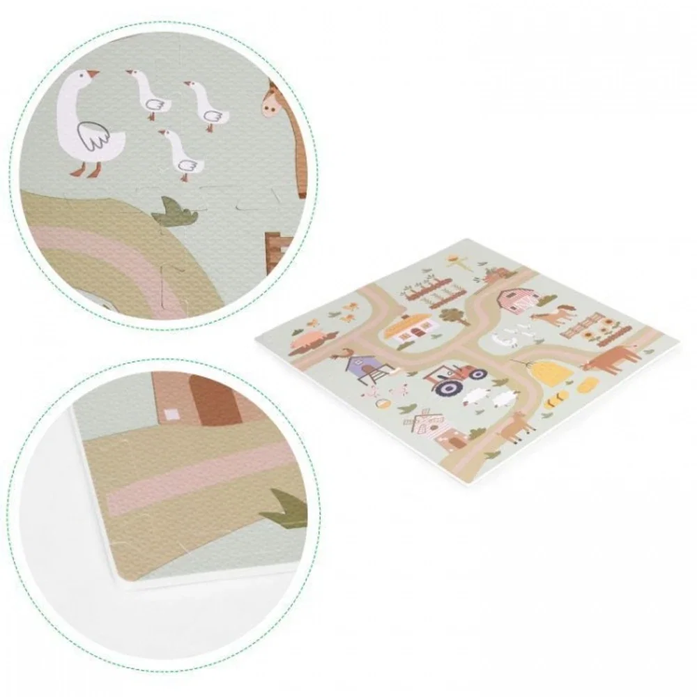 Salteluta de joaca 90.5 x 90.5 x 1 cm - Ferma Ecotoys 3 ani+ [4]