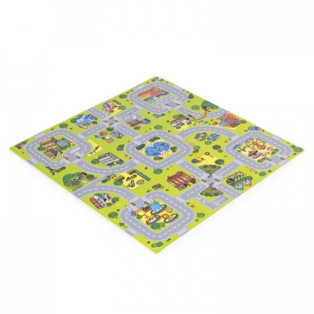 Salteluta de joaca 90.5 x 90.5 x 1 cm - Orasel Ecotoys 3 ani+ [2]