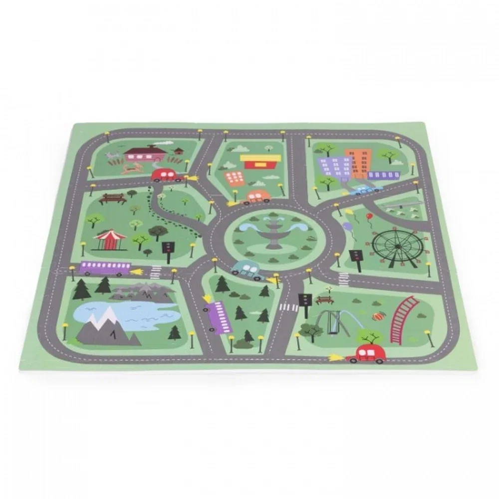Salteluta de joaca 90.5 x 90.5 x 1 cm - Orasel Ecotoys 3 ani+ [5]