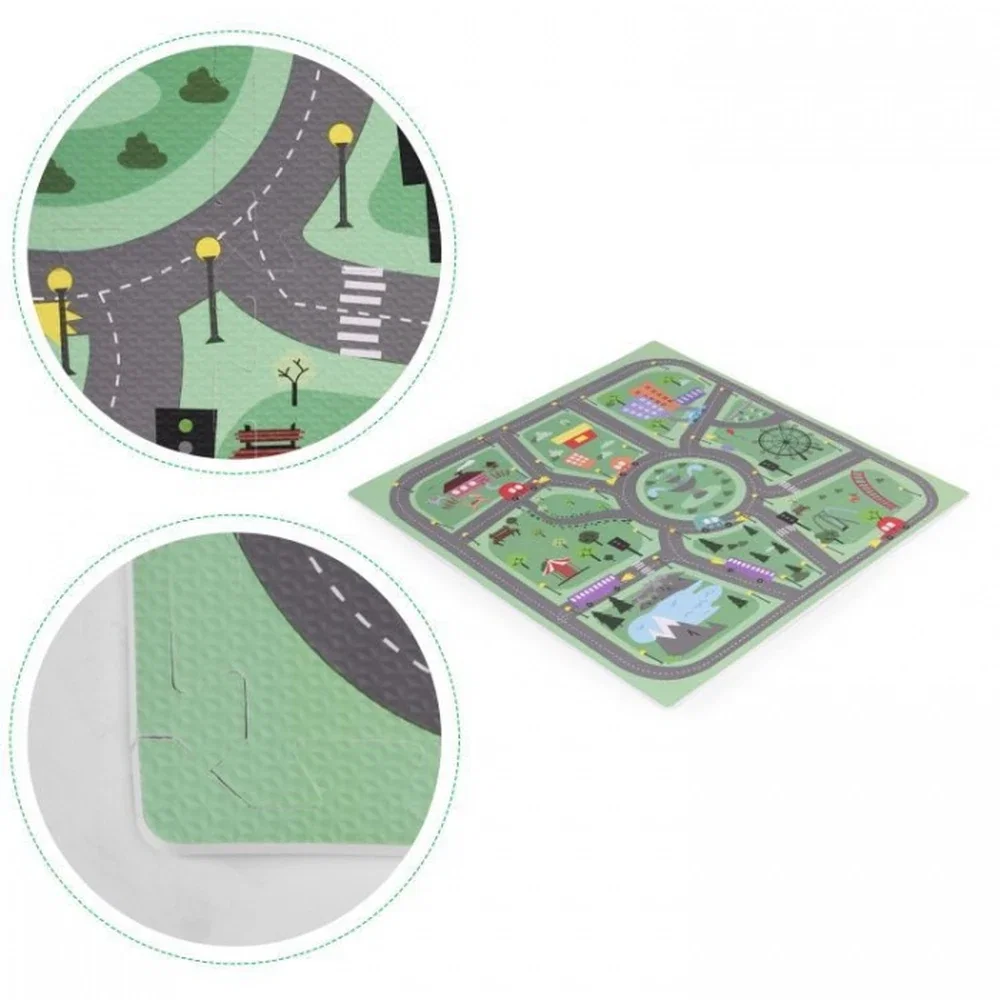 Salteluta de joaca 90.5 x 90.5 x 1 cm - Orasel Ecotoys 3 ani+ [4]