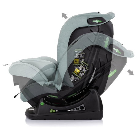 Scaun auto Chipolino Aviato I-Size 40-150 cm, Basil 12 ani [4]