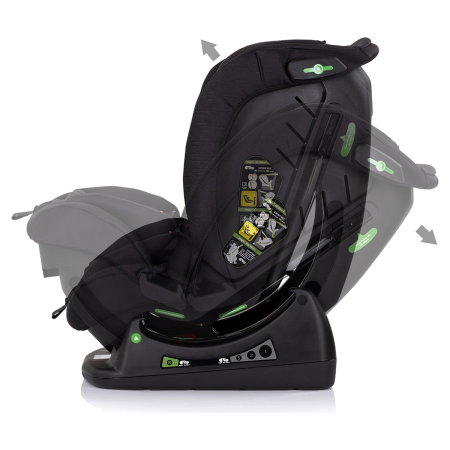 Scaun auto Chipolino Aviato I-Size 40-150 cm, Blackberry 12 ani [4]