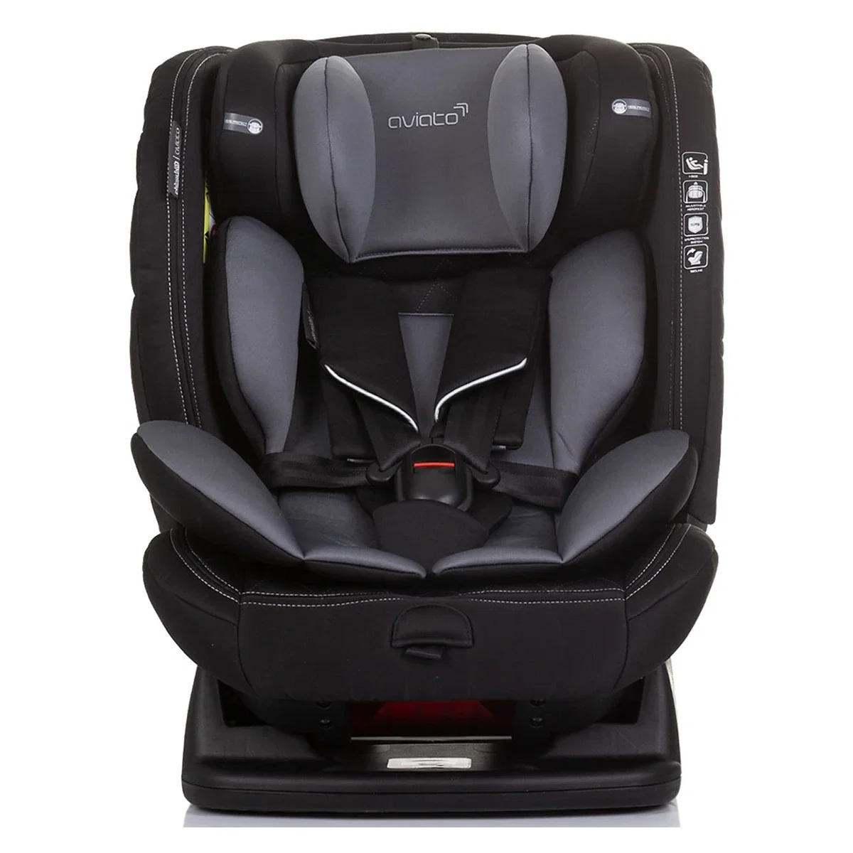 Scaun auto Chipolino Aviato I-Size 40-150 cm, Granite 12 ani [1]