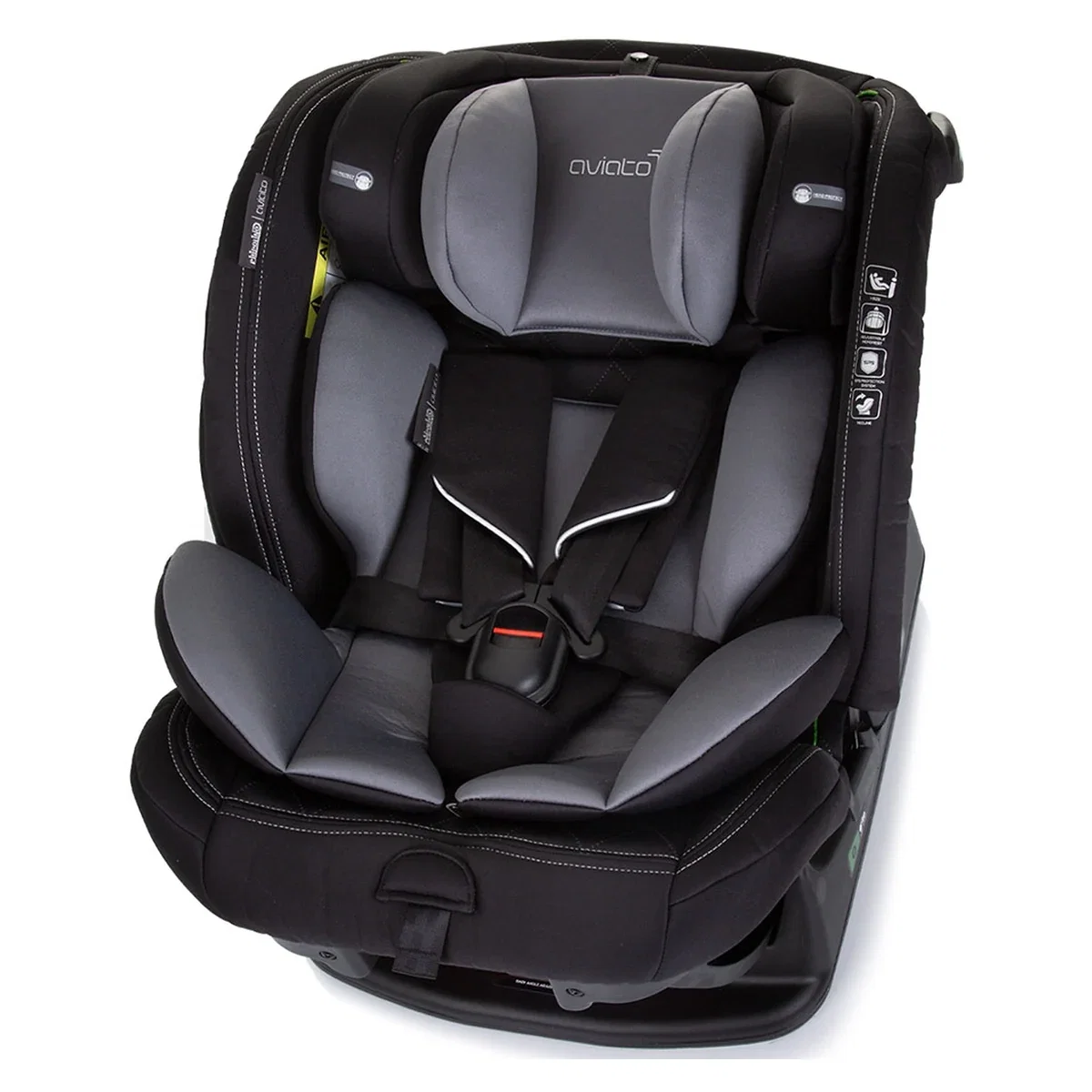 Scaun auto Chipolino Aviato I-Size 40-150 cm, Granite 12 ani [5]