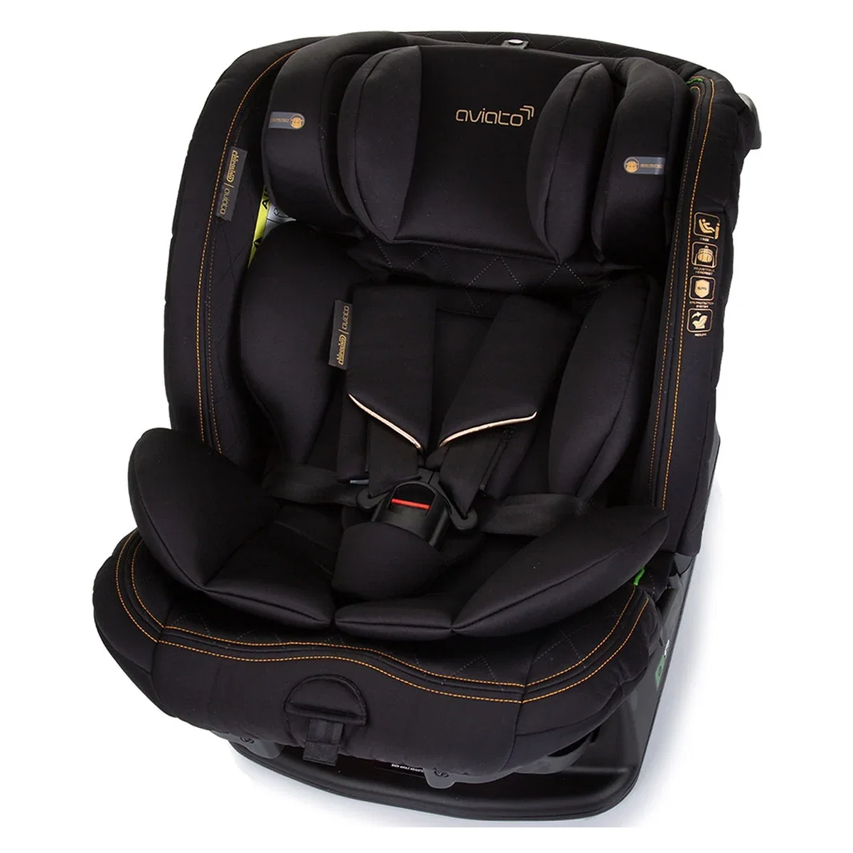 Scaun auto Chipolino Aviato I-Size 40-150 cm, Obsidian 12 ani [5]