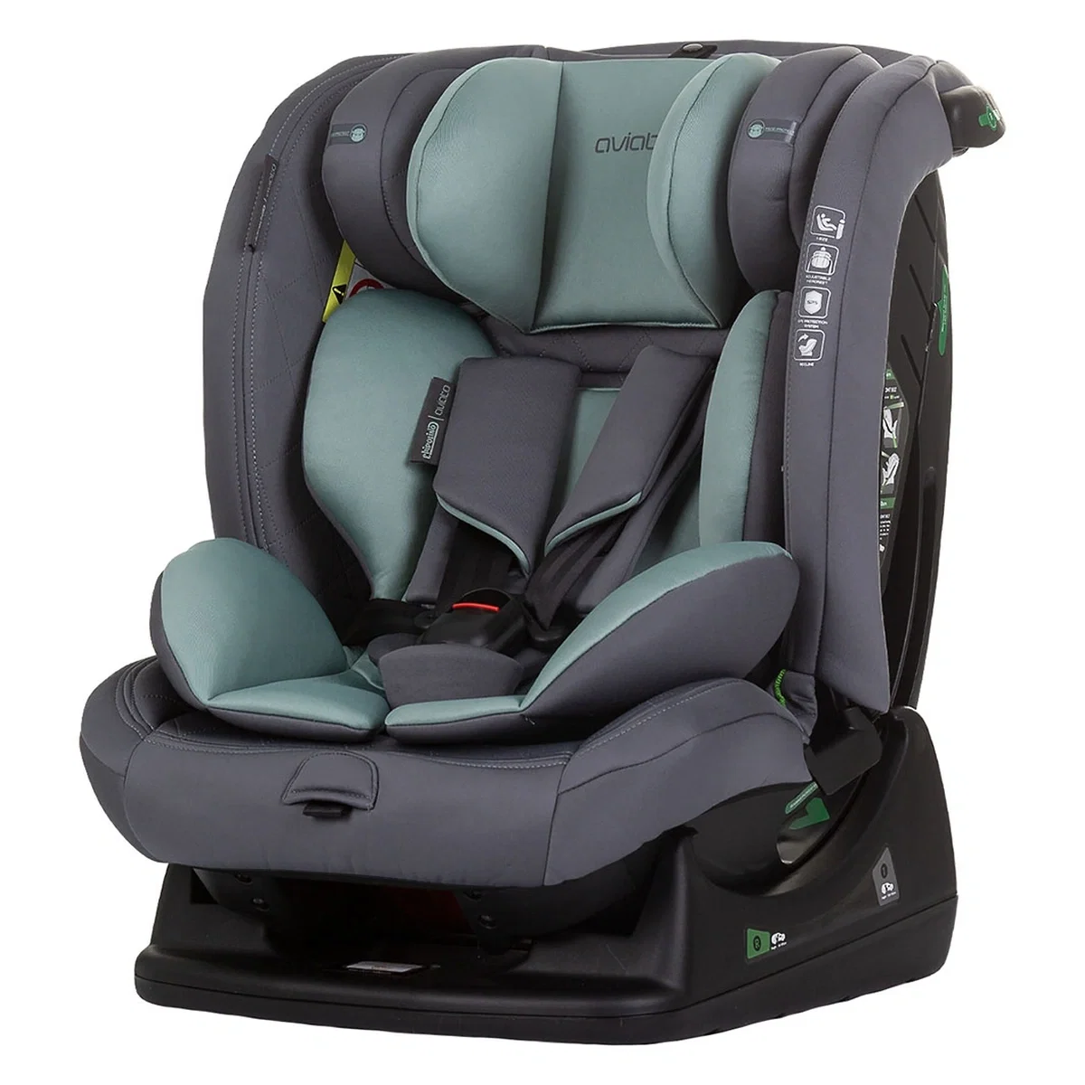 Scaune auto - Scaun auto Chipolino Aviato I-Size 40-150 cm - Pastel Green 12 ani