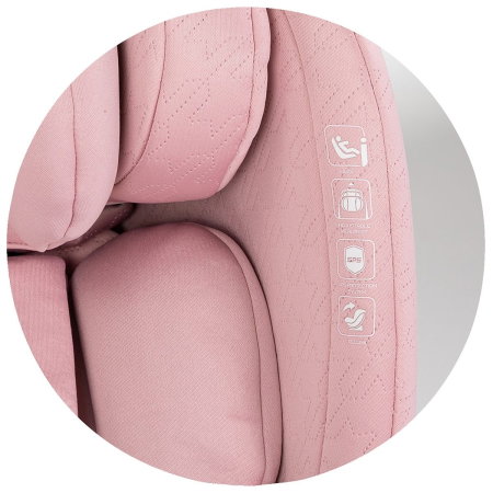 Scaun auto Chipolino Aviato I-Size 40-150 cm, Pink marshmallow 12 ani [7]