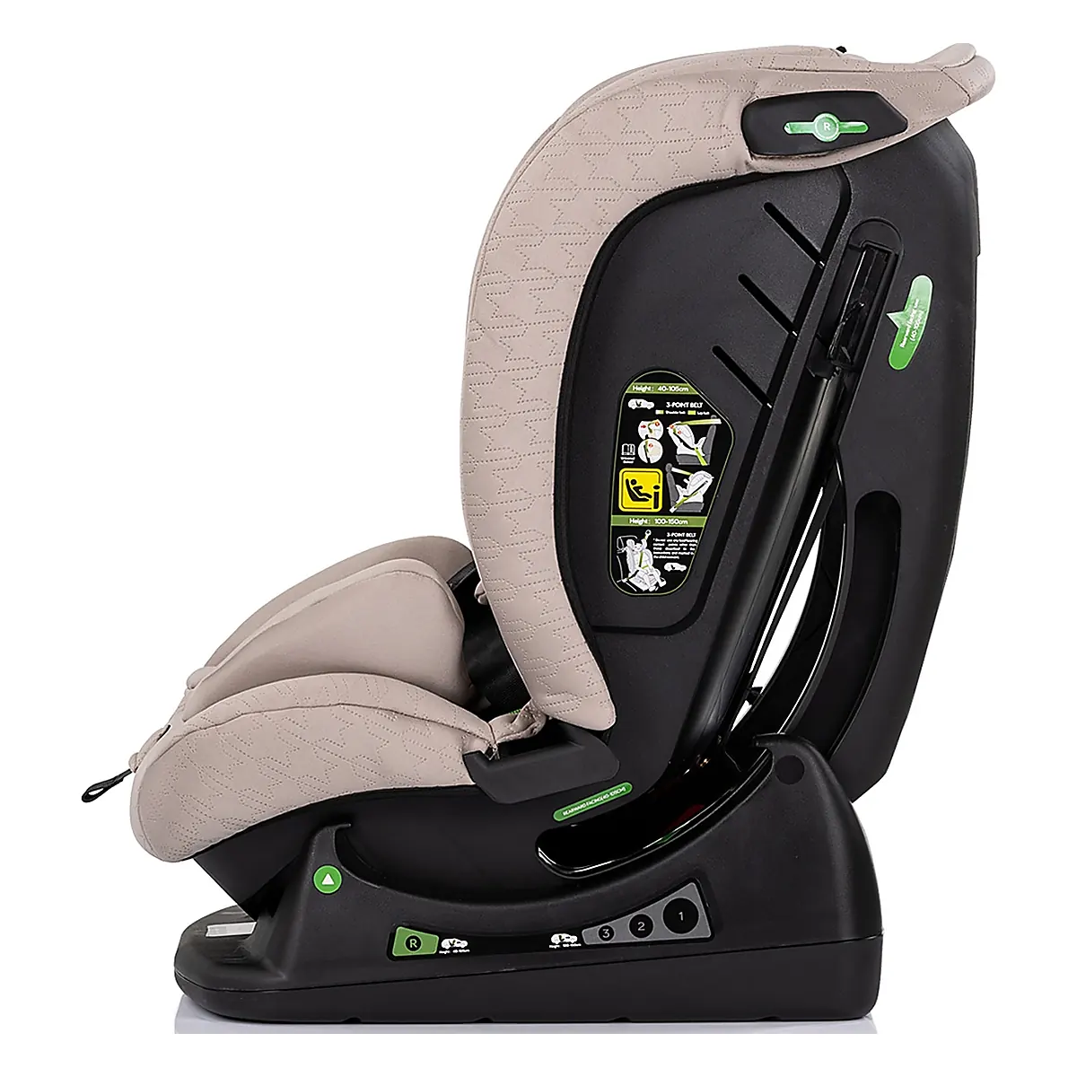 Scaun auto Chipolino Aviato I-Size 40-150 cm, Tiramisu 12 ani [3]