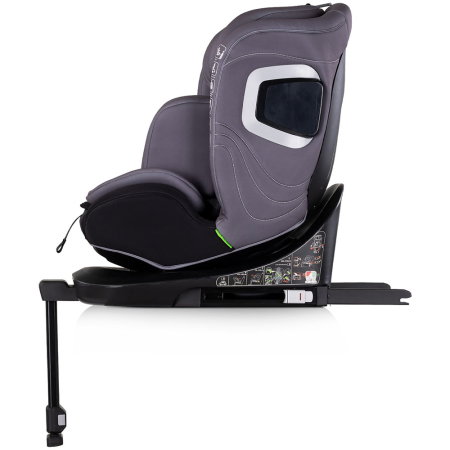 Scaun auto Chipolino Clima Air I-Size 40-150 cm cu sistem Isofix si sezut rotativ anthracite [3]