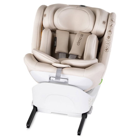 Scaun auto Chipolino Clima Air I-Size 40-150 cm cu sistem Isofix si sezut rotativ biscotta [9]