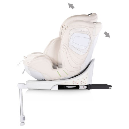 Scaun auto Chipolino Clima Air I-Size 40-150 cm cu sistem Isofix si sezut rotativ biscotta [4]
