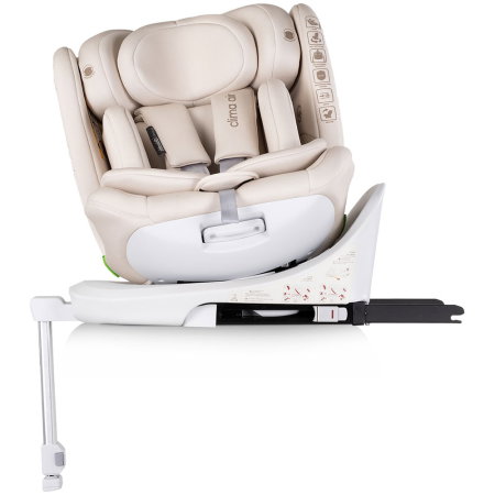 Scaun auto Chipolino Clima Air I-Size 40-150 cm cu sistem Isofix si sezut rotativ biscotta [5]