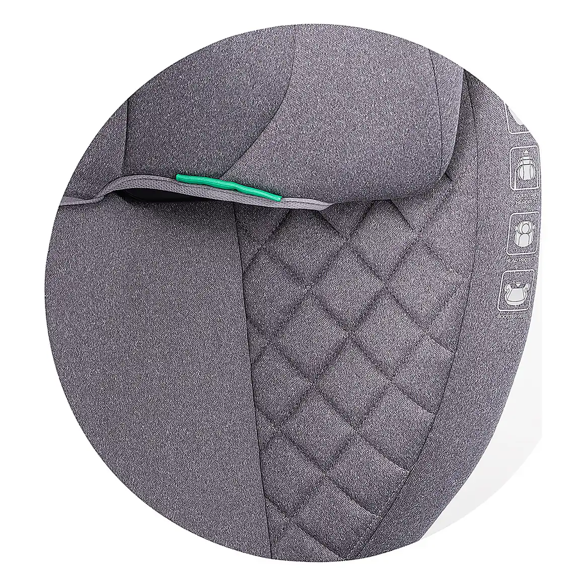Scaun auto Chipolino Cyber I-Size 100-150 cm, Platinum 12 ani [8]