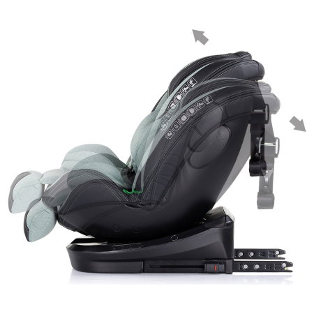 Scaun auto Chipolino Hypnotic I-Size 40-150 cm cu sistem Isofix si sezut rotativ basil 12 ani [4]