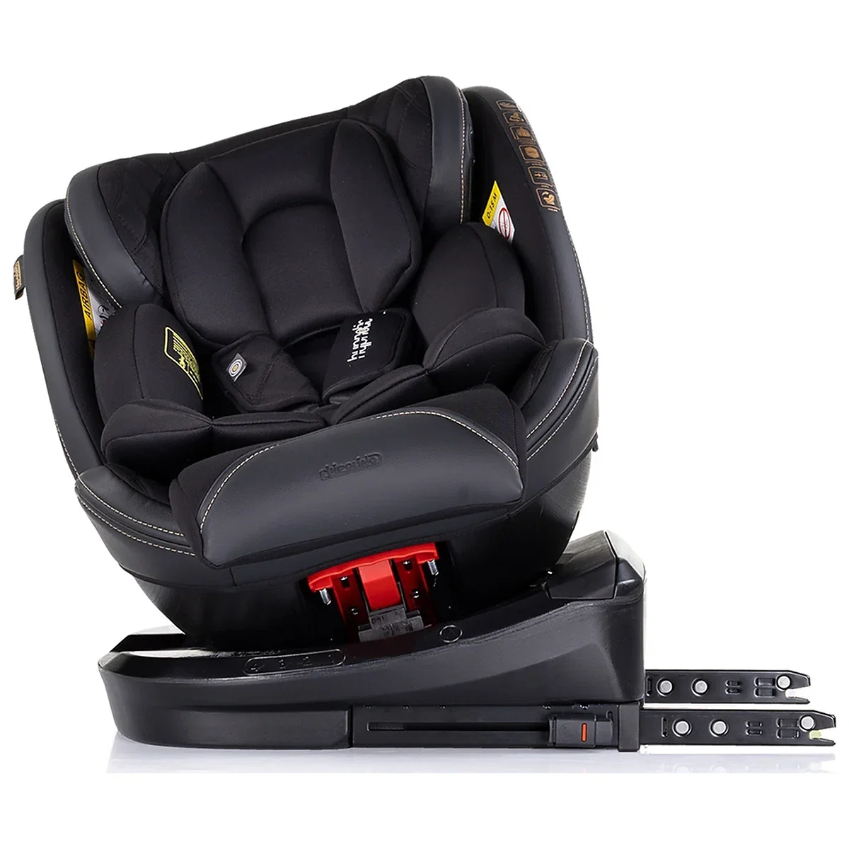 Scaun auto Chipolino Hypnotic I-Size 40-150 cm cu sistem Isofix si sezut rotativ blackberry 12 ani [5]