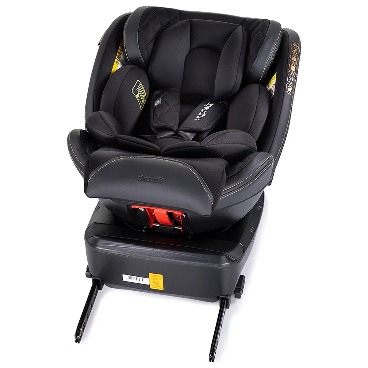 Scaun auto Chipolino Hypnotic I-Size 40-150 cm cu sistem Isofix si sezut rotativ blackberry 12 ani [9]