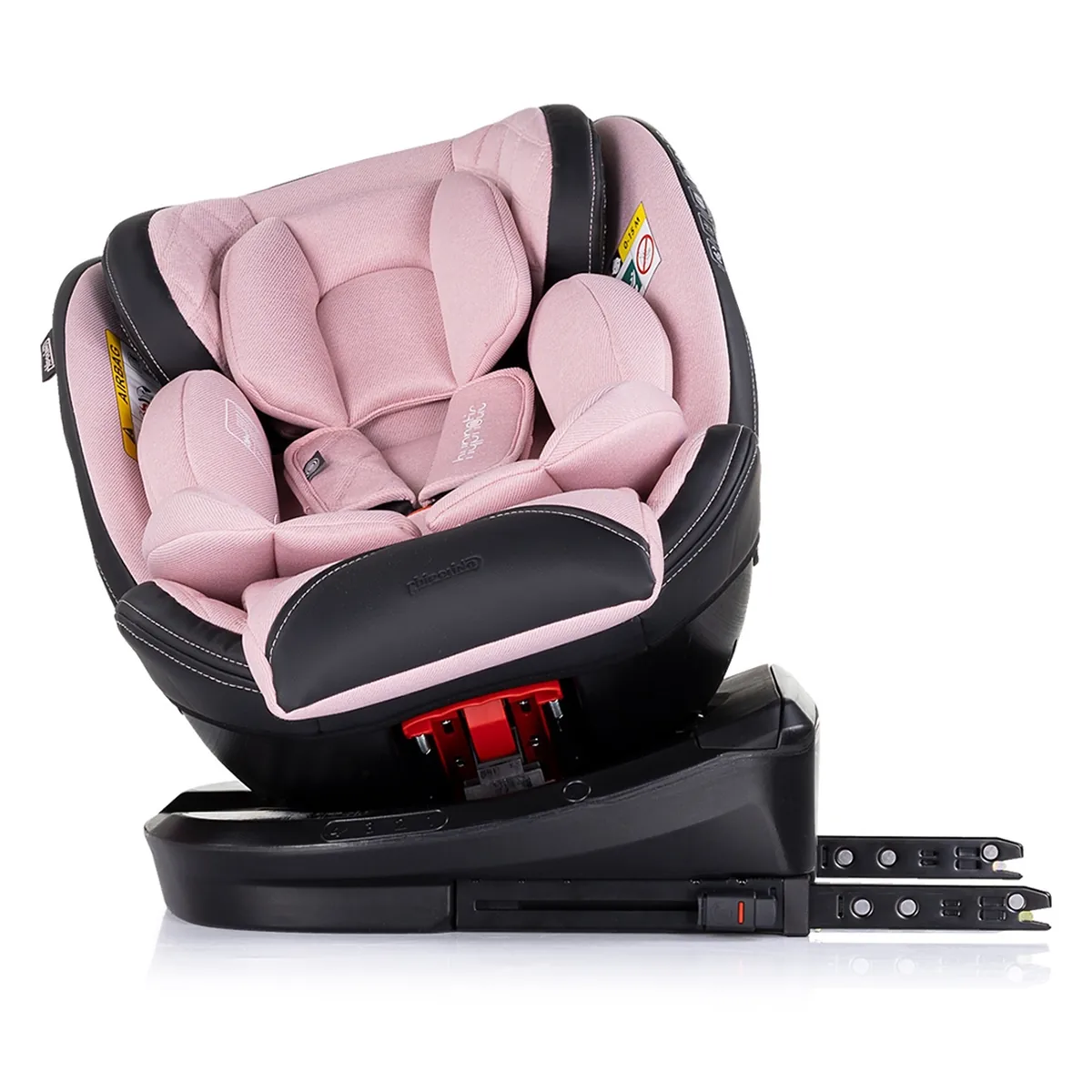 Scaun auto Chipolino Hypnotic I-Size 40-150 cm cu sistem Isofix si sezut rotativ pink marshmallow 12 ani [5]