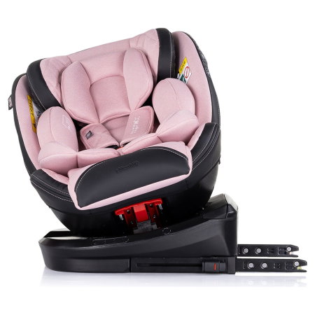 Scaun auto Chipolino Hypnotic I-Size 40-150 cm cu sistem Isofix si sezut rotativ pink marshmallow 12 ani [5]