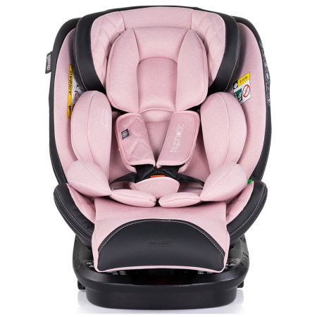 Scaun auto Chipolino Hypnotic I-Size 40-150 cm cu sistem Isofix si sezut rotativ pink marshmallow 12 ani [1]