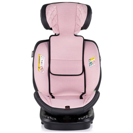 Scaun auto Chipolino Hypnotic I-Size 40-150 cm cu sistem Isofix si sezut rotativ pink marshmallow 12 ani [2]