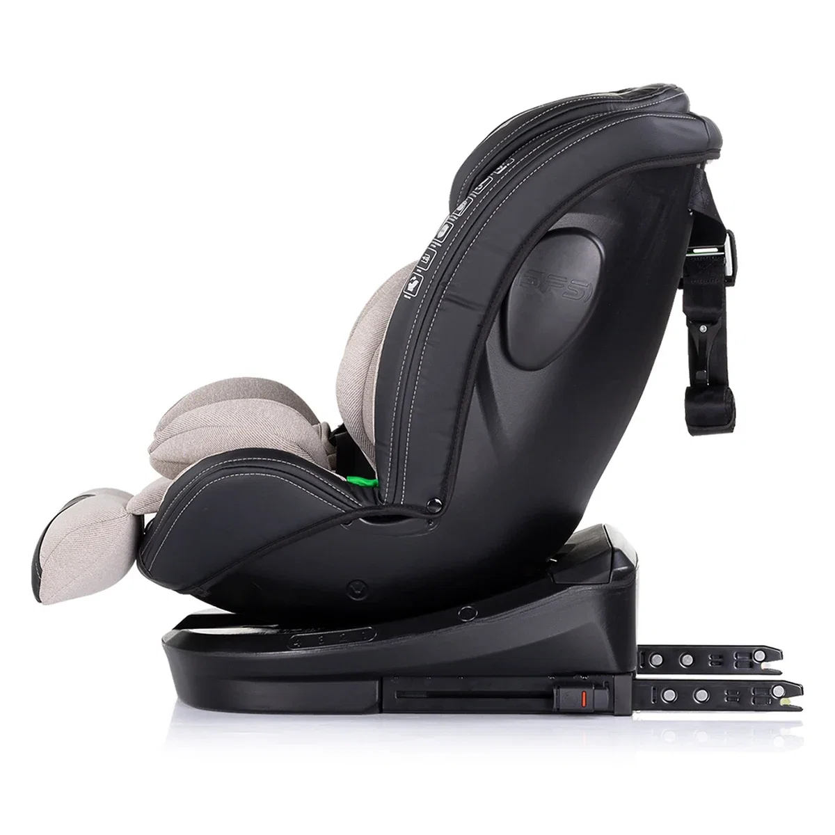 Scaun auto Chipolino Hypnotic I-Size 40-150 cm cu sistem Isofix si sezut rotativ tiramisu 12 ani [3]