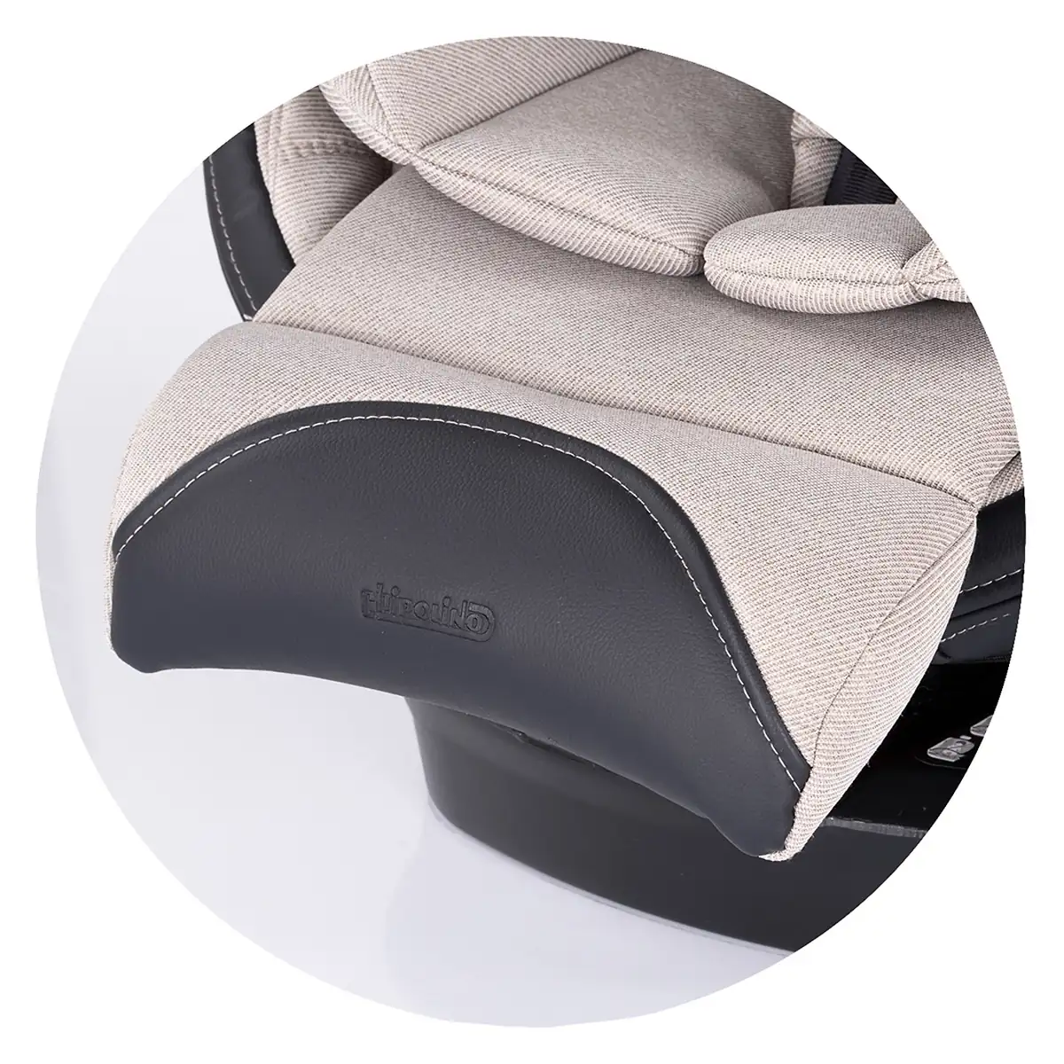 Scaun auto Chipolino Hypnotic I-Size 40-150 cm cu sistem Isofix si sezut rotativ tiramisu 12 ani [11]