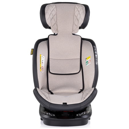 Scaun auto Chipolino Hypnotic I-Size 40-150 cm cu sistem Isofix si sezut rotativ tiramisu 12 ani [2]