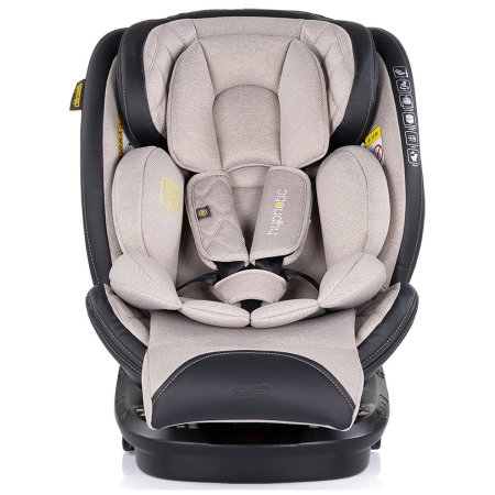 Scaun auto Chipolino Hypnotic I-Size 40-150 cm cu sistem Isofix si sezut rotativ tiramisu 12 ani [1]